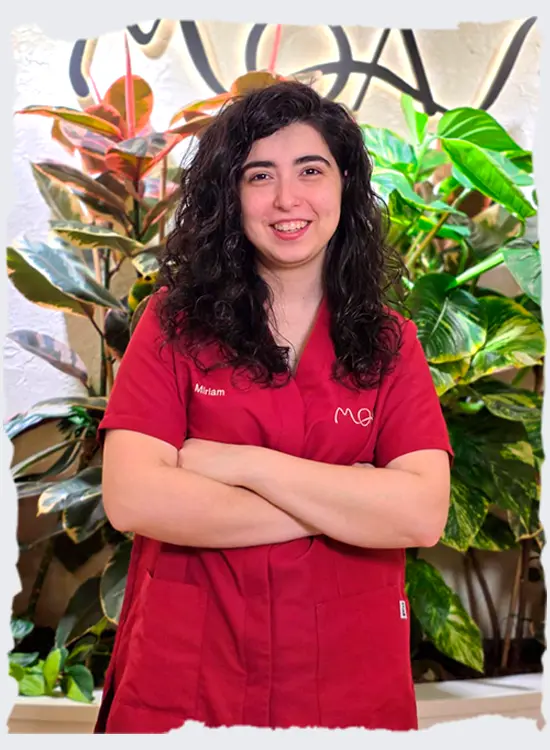 Miriam Ares, logopeda en Santiago de Compostela